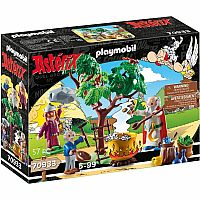 Asterix: Getafix With The Caldron Of Magic Potion - Retired