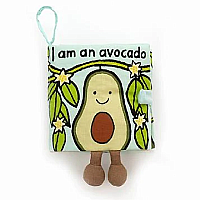I Am Avocado Fabric Book - Jellycat Book