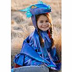 Azure the Metallic Dragon Cape - Size 5-6