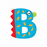 'B' Wooden Letters - Crazybird  