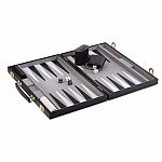 Backgammon -15 inch Black Set