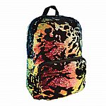 Scattered Iridescent Magic Sequin and Velvet Backpack