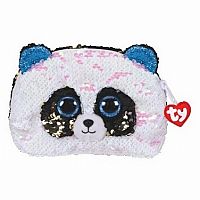 Bamboo - Sequin Panda Accessory Bag Ty Fashion - Retired