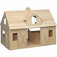Deluxe Wood Barn with Cupola  