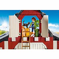 Country: Barn with Silo - Retired