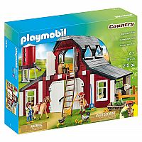 Country: Barn with Silo - Retired