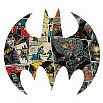 Batman Logo Shaped 750 Piece Jigsaw Puzzle 