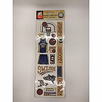 Basketball Sports Classics Sticker Collection  
