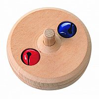 Fagus Bell Disk for Wooden Marble Run 