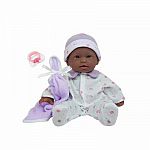 La Baby 11 inch Soft Body Doll - Black