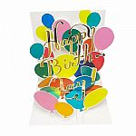 Balloon Bouquet Birthday Pop-Up Card
