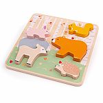 Bigjigs Woodland Chunky Puzzle