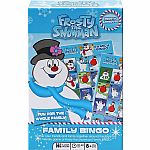 Frosty the Snowman Family Bingo.