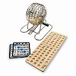 Bingo with Wood Balls