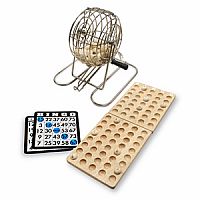 Bingo with Wood Balls