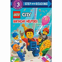 Lego City: Birthday Helpers - Step Into Reading Step 3