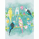 Birthday Budgies Birthday Card