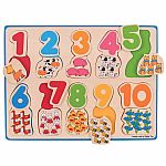 Number and Colour Matching Puzzle