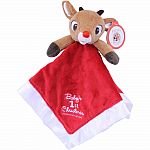 Rudolph & Clarice Baby's First Christmas Blanky