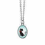 Black Cat Necklace 