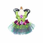 Fairy Blooms Deluxe Dress - Size 5-6 Green