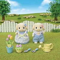 Blossom Gardening Set: Flora Rabbit Sister & Brother