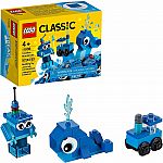 Lego Classic: Creative Blue Bricks.