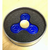 Metal Tri-Logo Fidget Spinner - Assorted