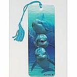 Dolphin Trio - 3D Bookmark