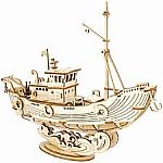 Fishing Ship - Classical Wooden Puzzle
