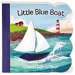 Little Blue Boat - Lift-a-Flap Board Book 