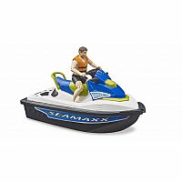 Personal Water Craft with Rider.