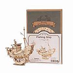 Fishing Ship - Classical Wooden Puzzle