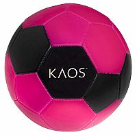 Boom Soccer Ball with Bag - Pink Black Size 5