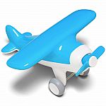 Air Plane Early Learning Push & Pull Toy - Blue