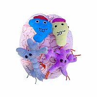 Giant Microbes - Deluxe Brain with Minis 