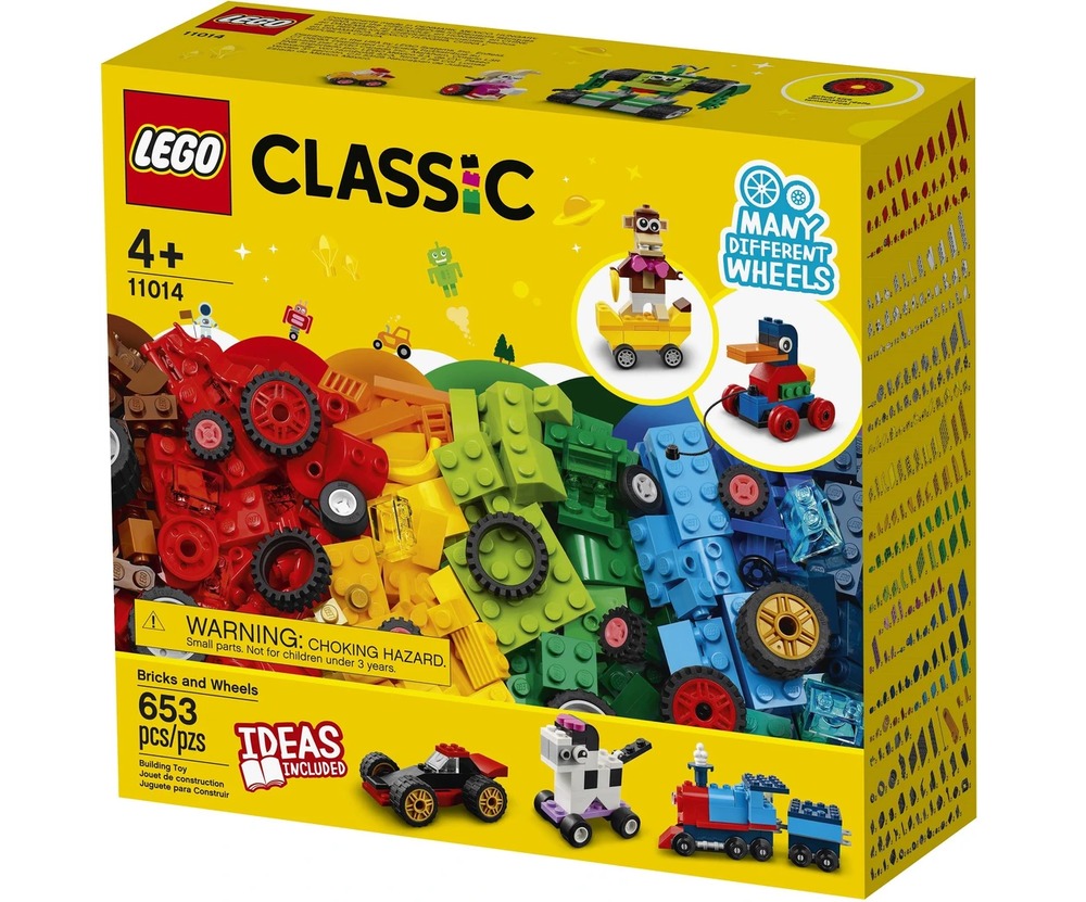 Lego sales classic wheels