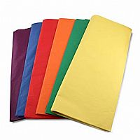 Non-Bleeding Tissue Paper Assortment - Bright Colours - 144 Pack