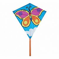 30 inch Diamond Kite - Brilliant Butterfly.