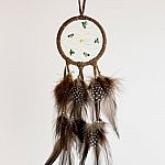 2.5 inch Dream Catcher - Brown