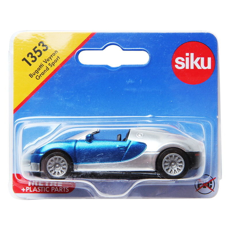 Bugatti Veyron Grand Sport Car 1:55 Scale NEW toy model #1353 SIKU