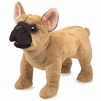 French Bulldog Hand Puppet.