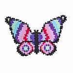 Plus-Plus Puzzle By Number: Butterfly