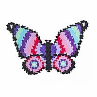 Plus-Plus Puzzle By Number: Butterfly
