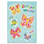 Butterfly Pop and Flip Birthday Card