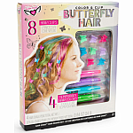 Color & Clip Butterfly Hair