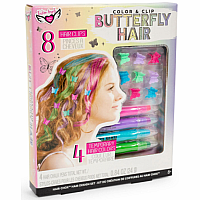 Color & Clip Butterfly Hair