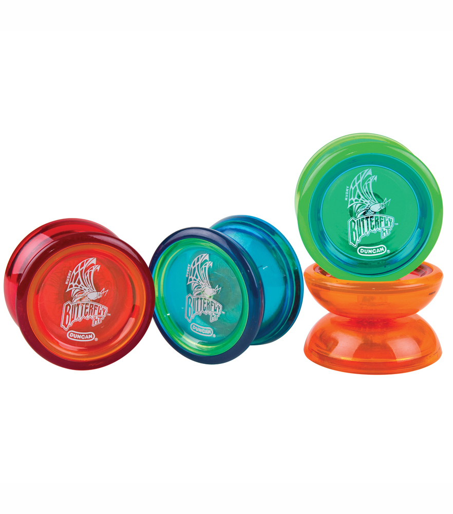 Butterfly XT YoYo Assorted Colours. Toy Sense