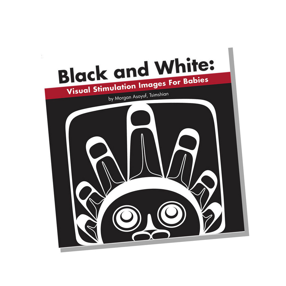 Black and White Visual Stimulation Images for Babies. Toy Sense