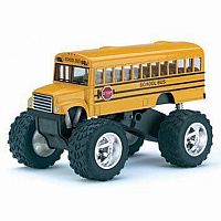 Die-Cast Big Wheel School Bus.